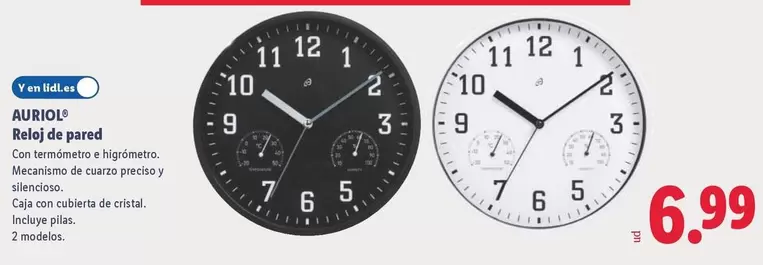 Auriol - Reloj De Pared