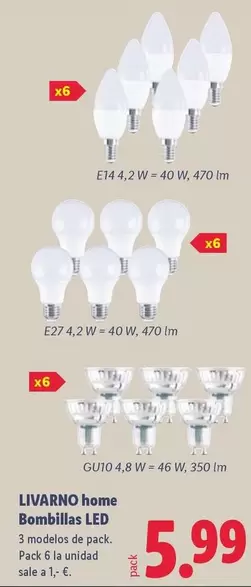 Livarno Home - Bombillas Led