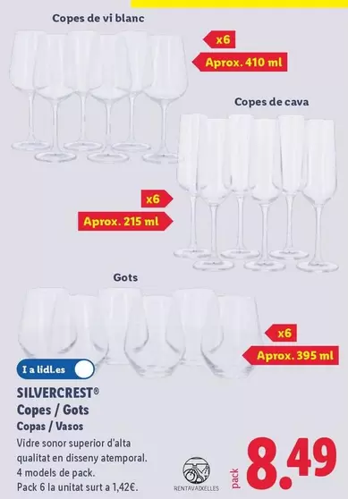 SilverCrest - Copas / Vasos