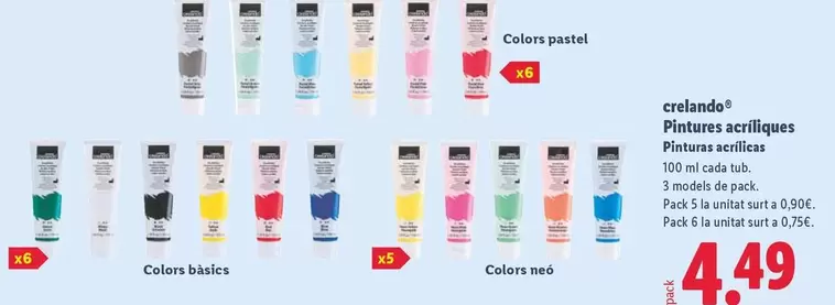 Crelando - Pinturas Acrílicas