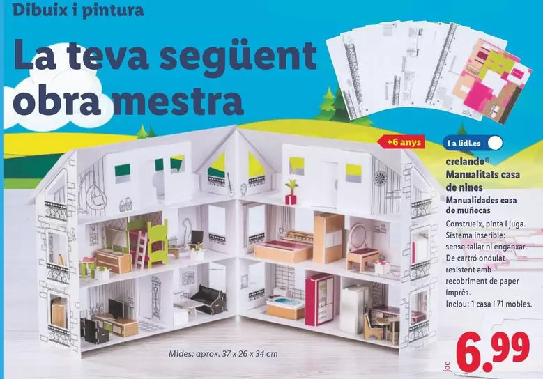 Crelando - Manualidades Casa De Muñecas