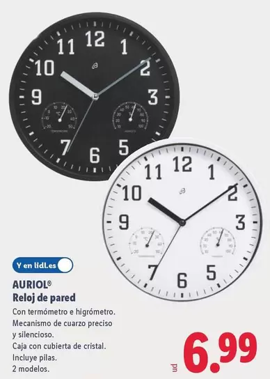 Auriol - Reloj De Pared