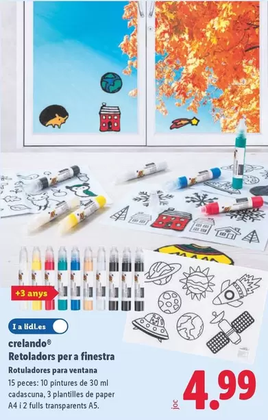 Crelando - Retoladores Per A Finestra