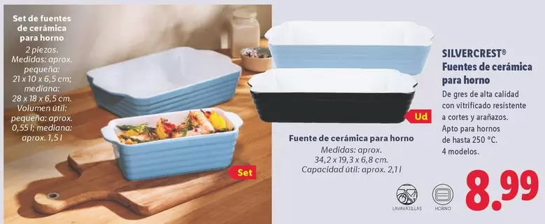 SilverCrest - Fuentes De Ceramica Para Horno