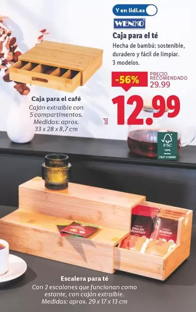 Wenko - Caja Para El Té
