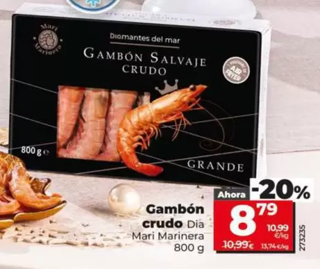 Dia Mari Marinera - Gambón Crudo