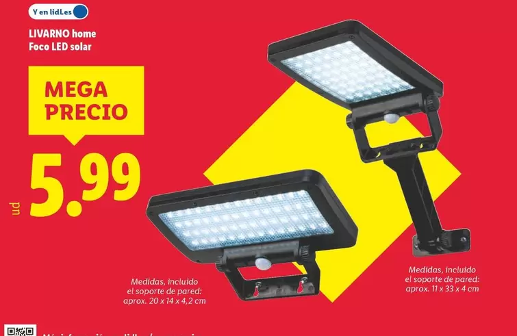 Livarno Home - Foco Led Solar