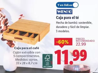 Wenko - Caja Para El Té