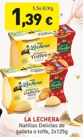 La Lechera - Natillas Delicias De Galleta O Toffe