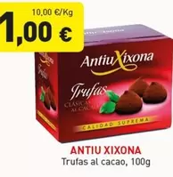 Antiu Xixona - Trufas Al Cacao