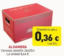 Alhambra - Cerveza Botellin