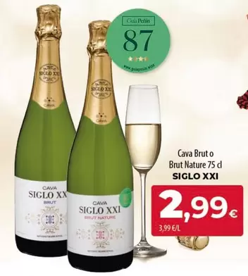 Siglo - Cava Brut O Brut Nature