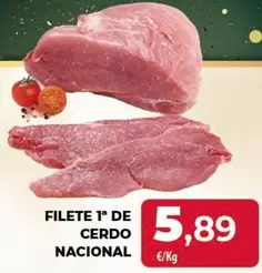 Filete 1o De Cerdo Nacional