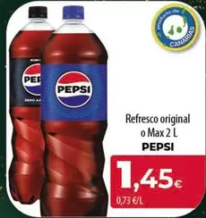 pepsi - Refresco Original O Max