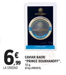 Prince Soukhanoff - Caviar Baeri