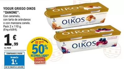 Danone - Yogur Griego Oikos