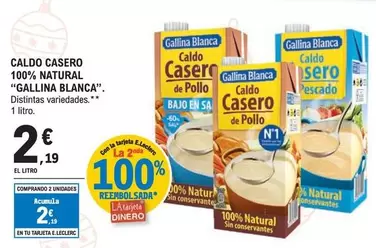 Gallina Blanca - Caldo Casero 100% Natural