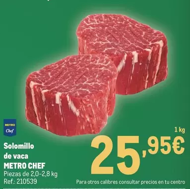 chef select - Solomillo De Vaca