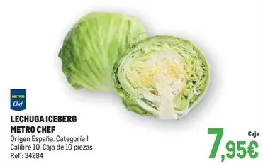 chef select - Lechuga Iceberg