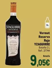 Yzaguirre - Vermut Reserva Rojo