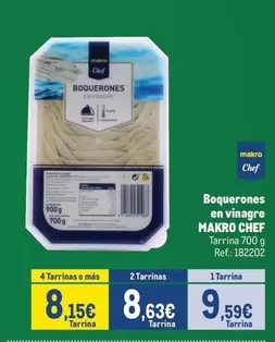 makro - Chef Boquerones En Vinagre