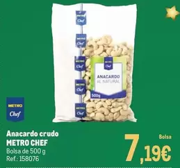 chef select - Anacardo Crudo