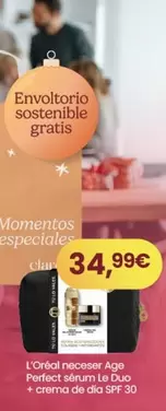 L'Oréal - Neceser Age Perfect Serum Le Duo + Crema De Dia Spf 30