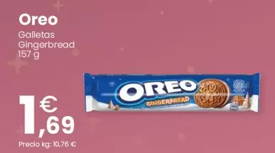 Oreo - Galletas Gingerbread