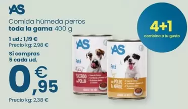 As - Comida Húmeda Perros Toda La Gama