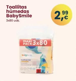 BabySmile - Toallitas Húmedas