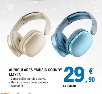 activa - Auriculares "music Sound" Maxi 3