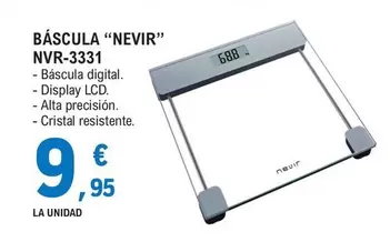 Nevir - Bascula Nvr-3331
