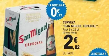 San Miguel - Cerveza Especial