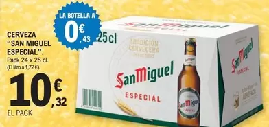 San Miguel - Cerveza Especial