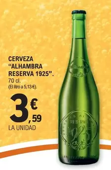 Alhambra - Cerveza Reserva 1925