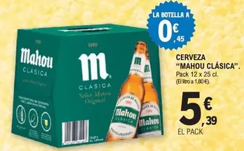 Mahou - Cerveza Clasica