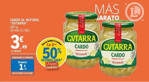 Gvtarra - Cardo Al Natural