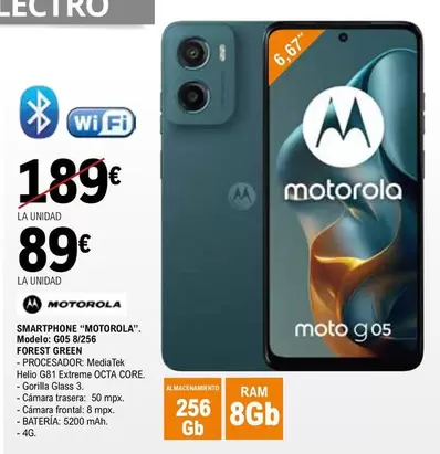 Motorola - Smartphone Mocior Gb05