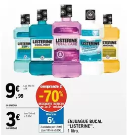 Listerine - Enjuague Bucal