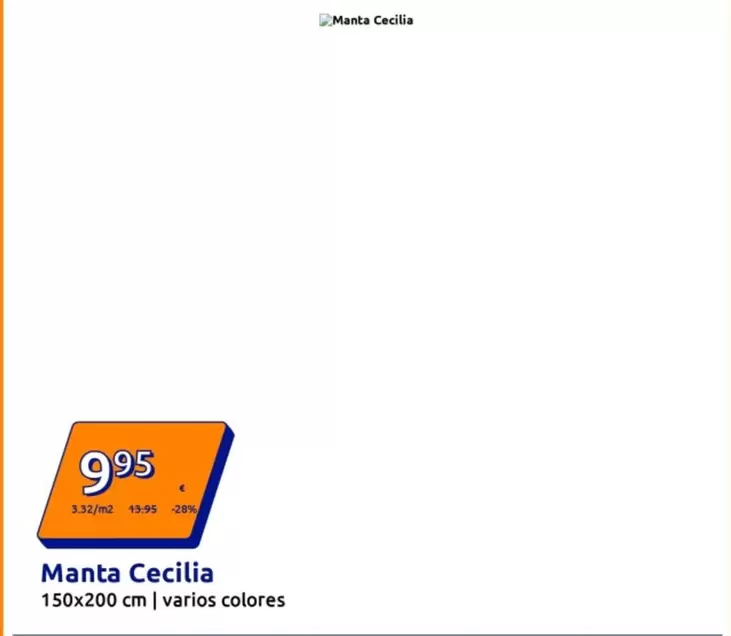 Manta Cecilia