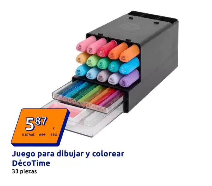 Decotime - Juego Para Dibujar Y Colorear