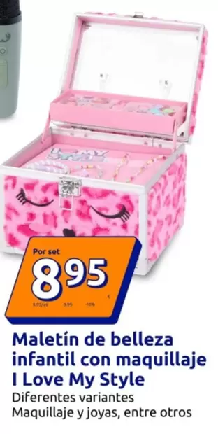 I Love My Style - Maletin De Belleza Infantil Con Maquillaje