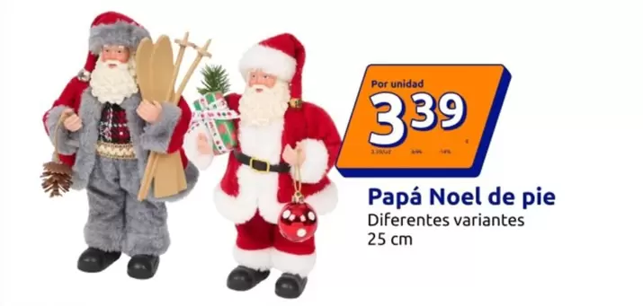 Papá Noel De Pie