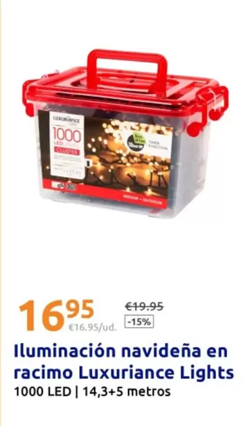 Luxuriance Lights - Iluminación Navidena En Racimo