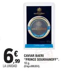 Prince Soukhanoff - Caviar Baeri
