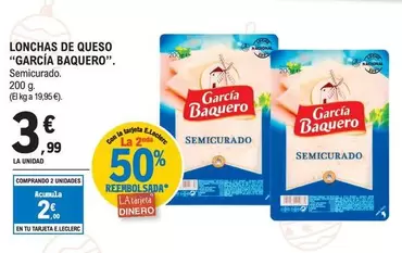 García Baquero - Lonchas De Queso