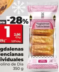 El Molino De Dia - Magdalenas Valencianas Individuales