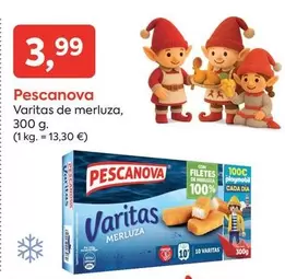Pescanova - Varitas De Merluza