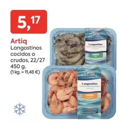 Artic - Langostinos Cocidos O Crudos