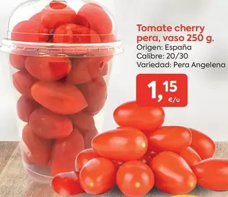 origen - Tomate Cherry Pera